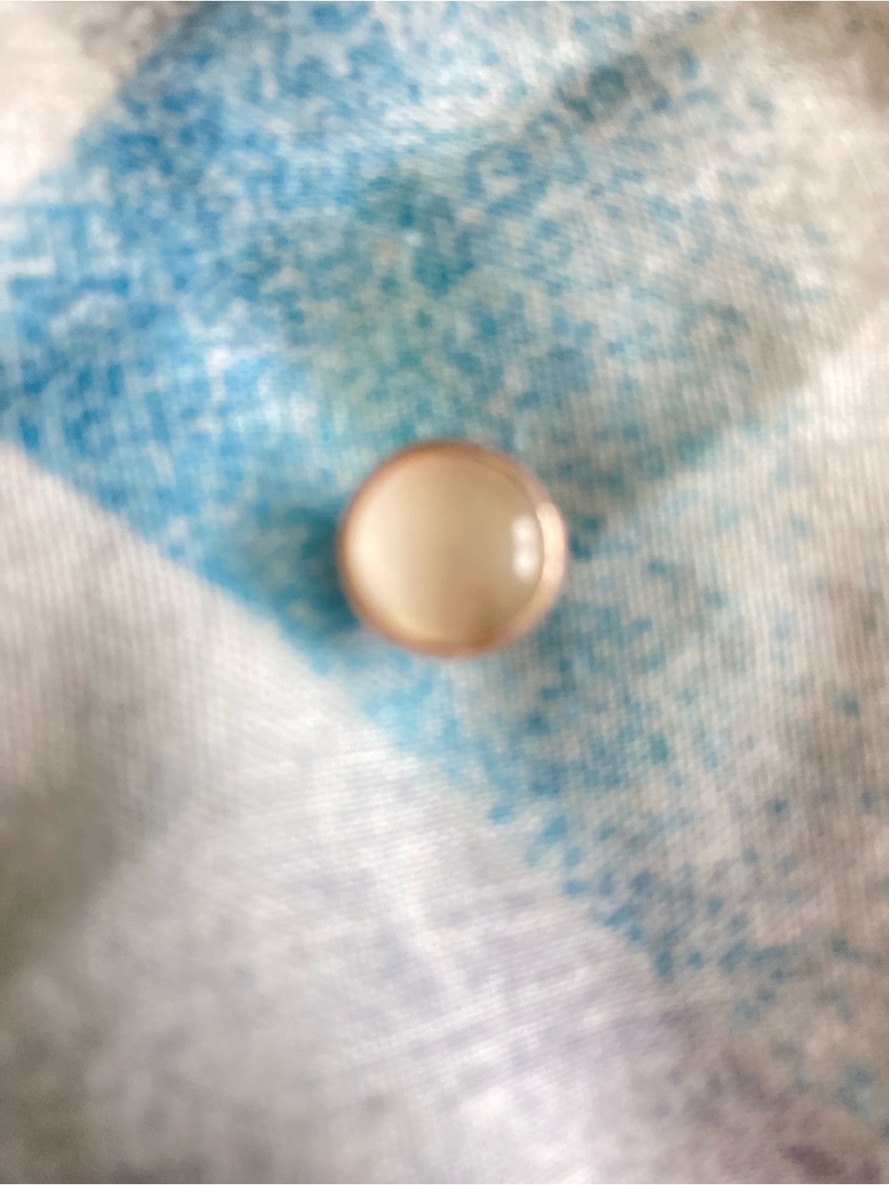Vintage 925-P Jewel pop button